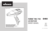 Wagner SprayTech Furno 700/750 Heat Gun Manual de usuario