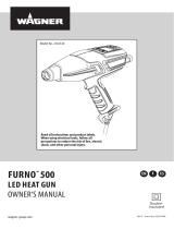 Wagner SprayTech Furno 500 Heat Gun Manual de usuario