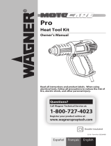 Wagner SprayTech Motocare Professional Heat Gun Manual de usuario