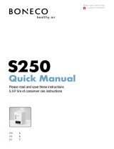 Boneco S250 Quick Manual