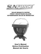 Sunforce Solar Mosquito Zapper Manual de usuario