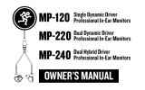 Mackie MP-120 / 220 / 240 El manual del propietario