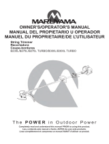Maruyama B300L Turbo El manual del propietario