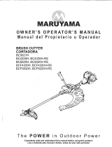 Maruyama BC3021H El manual del propietario