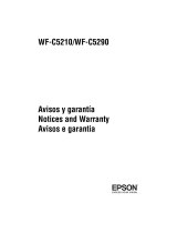 Epson WorkForce Pro WF-C5290 Información importante