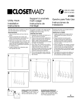 ClosetMaid 1220 Guía de instalación
