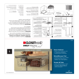 ClosetMaid Drawer Hardware Kit Guía de instalación