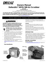 Dri-Eaz DefendAir® HEPA 500 Manual de usuario