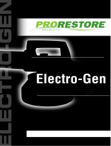 ProRestore Electro-Gen Thermal Fogger Manual de usuario