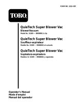 Toro QuieTech Super Blower Vac Manual de usuario
