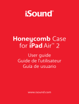 iSound HoneyComb Case for iPad Air 2 Guía del usuario