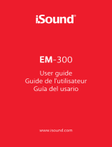 iSound EM-300 Guía del usuario