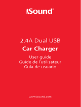 iSound Dual USB Car Charger Guía del usuario