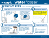 Waterpik WP-811 Guía de inicio rápido