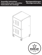 KidKraft Medium Locker - White Assembly Instruction