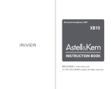 iRiver AK XB10 Manual de usuario