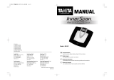 Tanita BC-573 Manual de usuario