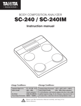 Tanita SC-240 El manual del propietario