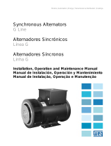 WEG Synchronous alternators G line Manual de usuario