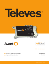Televes AVANT X programmable multiband amplifier for terrestrial signals Guía de inicio rápido