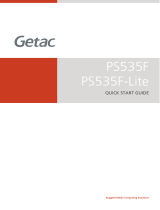 Getac PS535F(52628306XXXX) Manual de usuario
