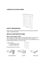Perfect Lift Window Treatment QDCM230640 Guía de instalación