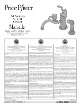 Black & Decker Price Pfister Marielle 34 Series Manual de usuario