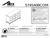 Altra Furniture 5745408COM Guía de instalación