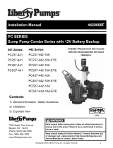 Liberty Pumps PC237-442-10A Instrucciones de operación