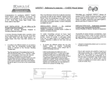 ARISTA BA3801-RHKJ-CH Guía de instalación