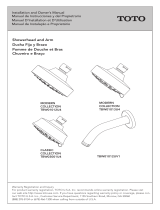 Toto MODERN TBW01012U4 Guía de instalación