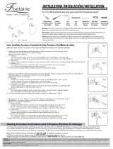 Fontaine FF-CHA3A-BB Guía de instalación