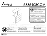 Ameriwood HD24634 Instrucciones de operación