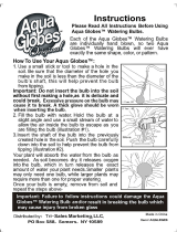 Aqua Globes AQGLRGE6 Guía de instalación