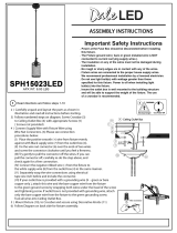Springdale Lighting SPH15023LED Guía de instalación