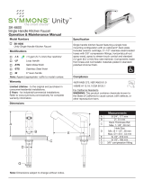Symmons SK-6600 Guía de instalación