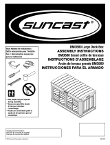 Suncast BMDB80 Manual de usuario