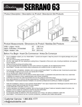 Studio Bathe SERR63PGSSCTK Guía de instalación
