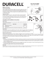 Duracell SS8C-P5-BKT-1 Manual de usuario