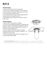 Westbrass R313-05 Guía de instalación