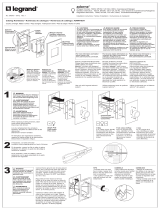 Legrand ADWR703TUM4 Guía de instalación