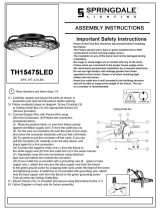 Springdale Lighting TH15475LED Guía de instalación