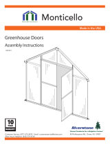 Monticello MONT-DOOR-BK Manual de usuario