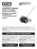 Ryobi RYSWP25 Guía del usuario