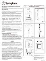 Westinghouse 3105500 Guía de instalación