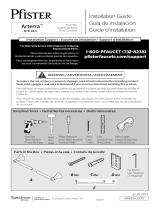 Pfister BTB-DE1C Guía de instalación