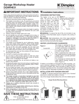 Dimplex DGWH4031G Guía del usuario