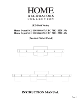 Home Decorators Collection 22813 Instrucciones de operación