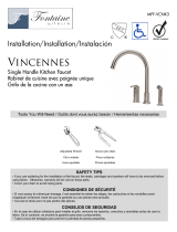 Fontaine MFF-VCNK3-BN Guía de instalación