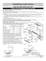 Frigidaire FFRE2233S2 Guía de instalación
